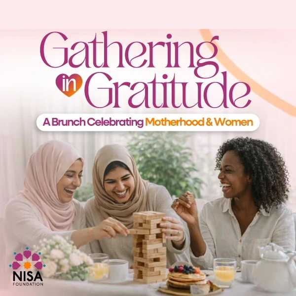 Women gathered for a gratitude brunch celebrating motherhood and women